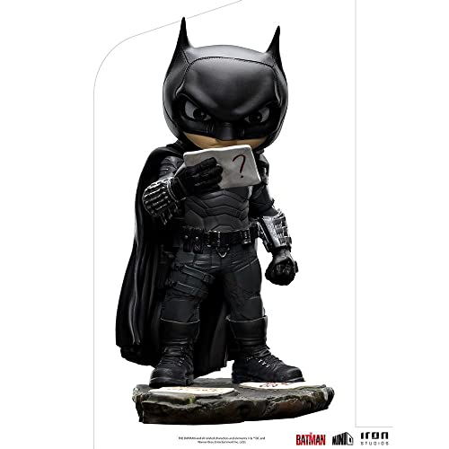 Statuette The Batman Iron Studios Mini Co. : œuvre de collection en vinyle 17cm - 6