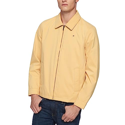 Image of Tommy Hilfiger Men's Lightweight Zip-up Microtwill Golf Jacket (Standard and Big & Tall Sizes)