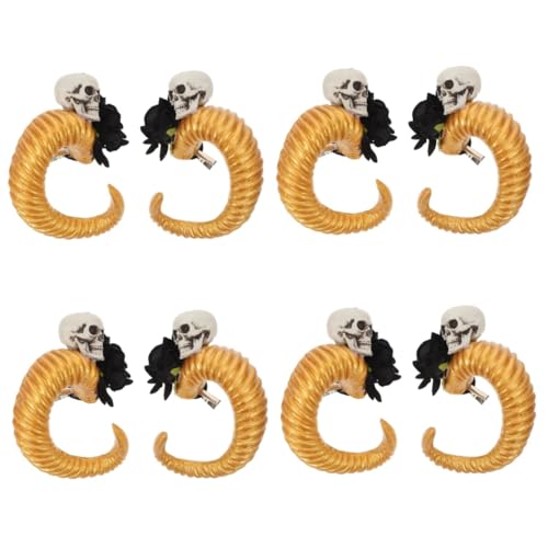 Accessoires Halloween cosplay pince à cheveux corne de mouton gothique