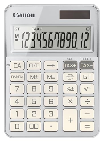 Calculatrice scientifique Canon KS-125KB-SL pour les cours de mathématiques et la comptabilité