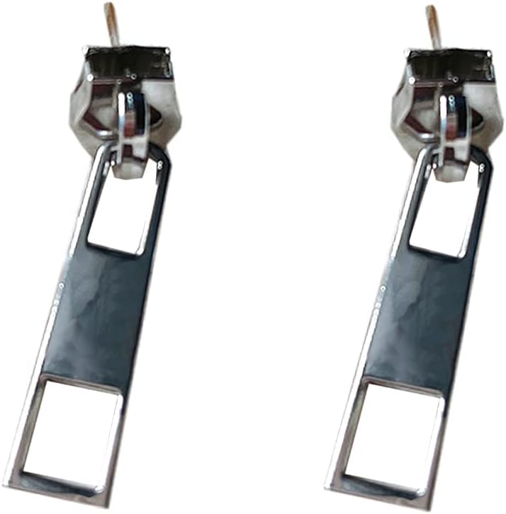 Kyo Kaneko Earring,Virtual Idol Cosplay Punk Zipper Costume Accessories