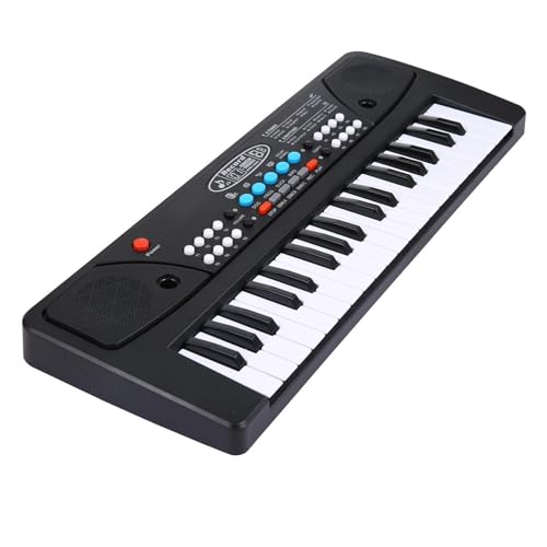 Électronique clavier Piano Piano Électrique À Orgue Électronique USB À 37 Touches, Avec Microphone, Clavier Électronique Numérique Noir, Stéréo Intégré - Les Beatles, Paul McCartney, John Lennon, RIngo Starr, George Harrison Électronique clavier Piano Piano Électrique À Orgue Électronique USB À 37 Touches, Avec Microphone, Clavier Électronique Numérique Noir, Stéréo Intégré – Image 5