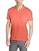 Lucky Brand Men's Notch Polo, Rococco Red, X-Large