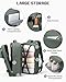 wepadre Vacuum Backpack Travel with Pump Travel Backpack with Vacuum System Expandable Vacpack Compression Backpacks for Travel Easy Vac Pack Carry on Luggage