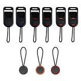 LYMISPIYA Kameragurt Schnellverschluss 6er Set mit Ankerschlaufen, Kamera Schnellverschluss System für DSLR DLSM Kompaktkamera, Camera Strap Quick Release kompatibel mit Peak Design Clip Buckle