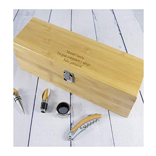 Miniatura 5 de Calle Del Regalo Caja Sumiller Con Accesorios Necesarios Para Degustar Vino