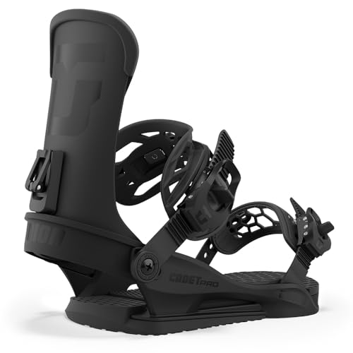 Union Cadet PRO Youth Snowboard Bindings, M, Black