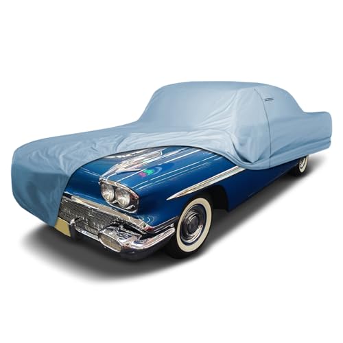 Image of iCarCover Car Cover Waterproof All Weather for 1957-58 Pontiac Super Chief