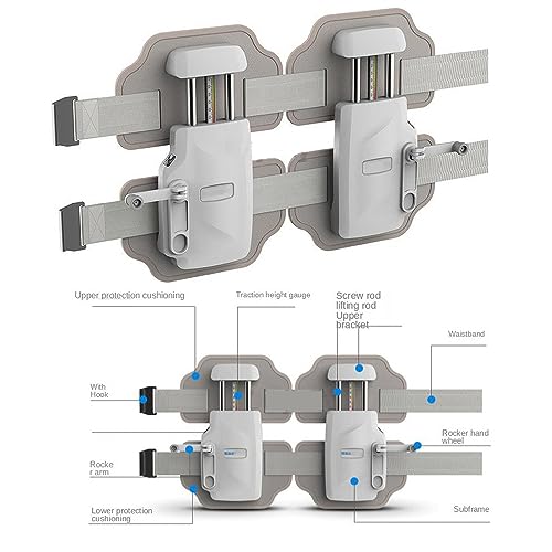 GYLRD Portable Spine Decompression Traction Device|Lower Back Lumbar Traction Device For Home Use| Effective Physical Solution For Lumbar Problems