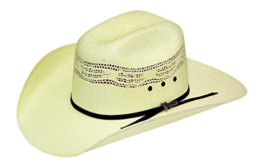 M&F Western Products TWISTER Youth M&F Western Products TWISTER Bangora Cattlemans Precreased Straw Cowboy Hat Ivory L