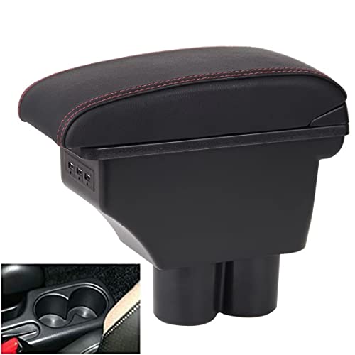 Doble capa Consolas Reposabrazos Caja para Jimny 2007-2018 Cover