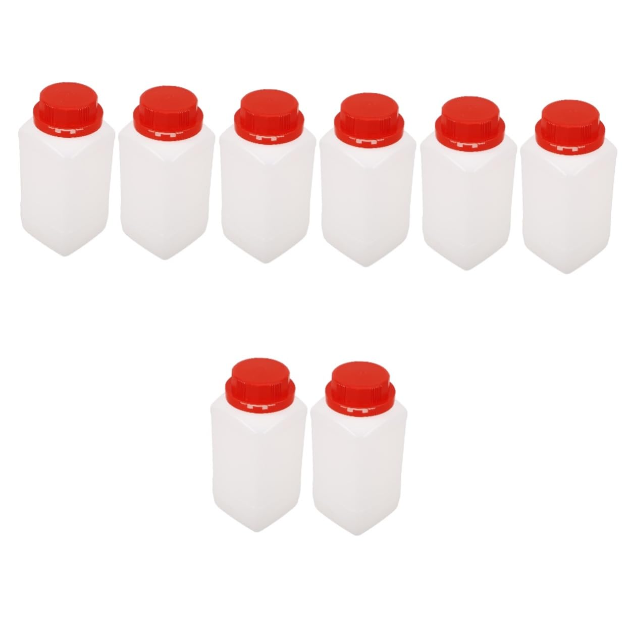 MAGICLULU 4 Sätze Reagenzflasche Chemisch Container Leer Größe Reagens Chemikalienbehälter Probeflasche Pe-flaschen Flasche Mit Flüssiger Medizin Flüssige Flaschen Plastik 2 Stück * 4