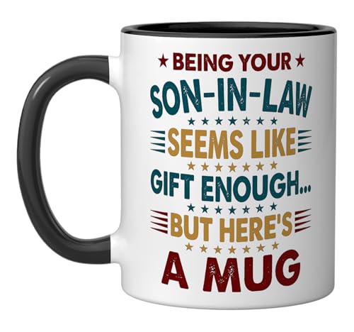 Taza de cerámica 11 onzas para regalo Día del Padre miniatura 1