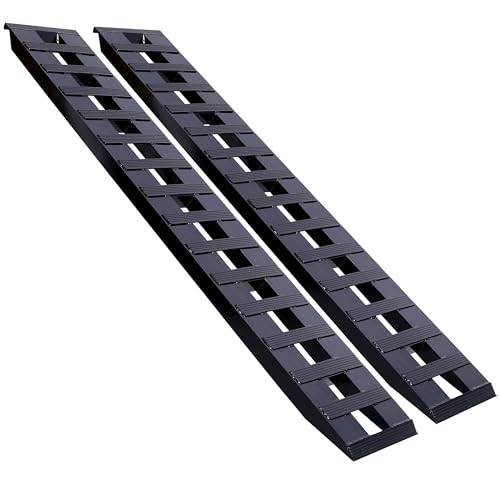 Rampas de Aluminio 84" x 14" Capacidad 8800 lbs set 2 miniatura 1