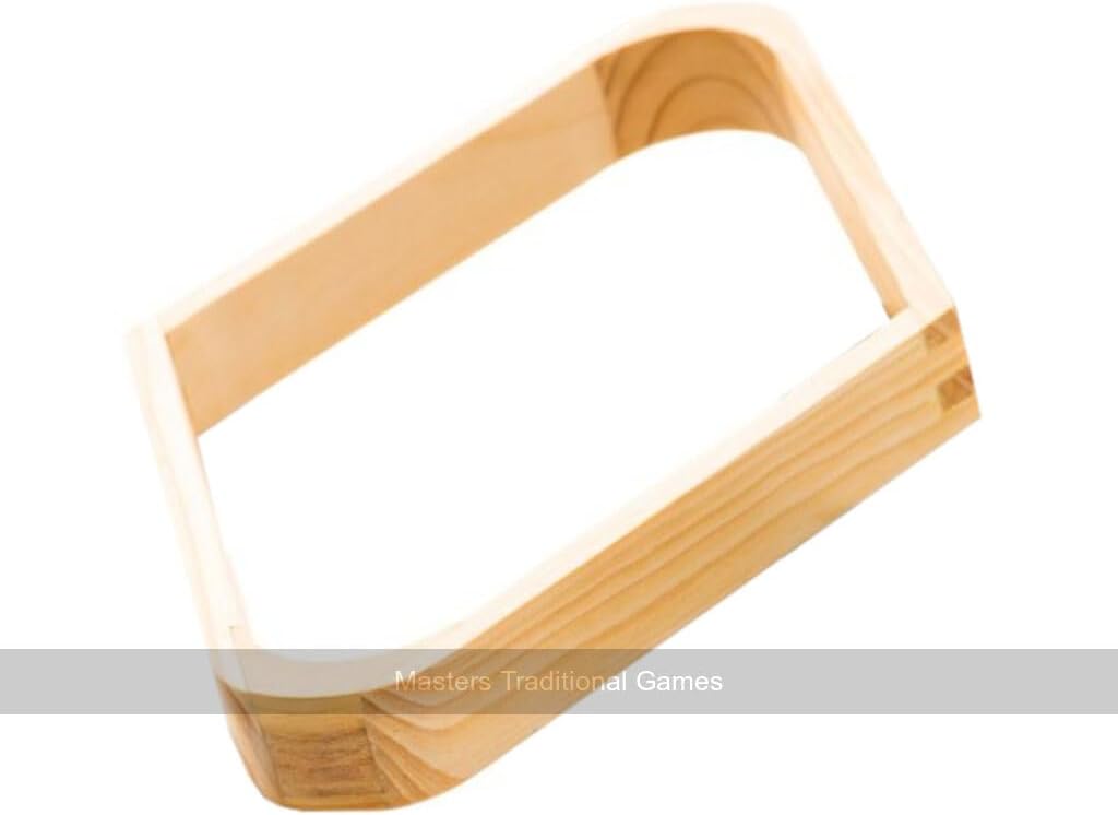 Peradon 9 Ball Pool Rack - Wooden, for 2 1/4 inch Balls