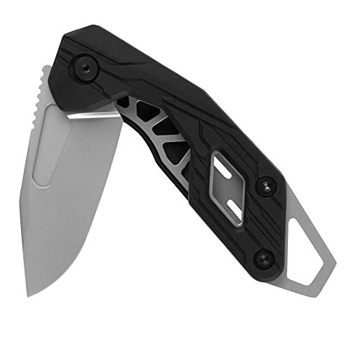 Kershaw DIODE Couteau de Poche, Noir, Manche 7,5 cm