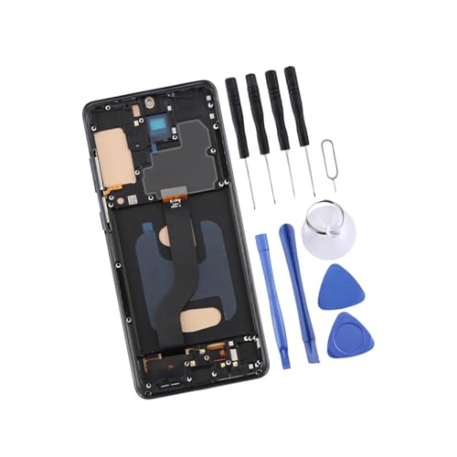 Écran Écran LCD pour S20 Tactile Digitizer Complet avec Châssis Métal et Kit Réparation