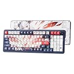 Redragon K686 PRO SE 98 Keys Wireless Gasket RGB Gaming Keyboard, 3-Mode Anime Mechanical Keyboard w/Hot-Swap Socket, Dedicated Knob Control & 5-Layer Noise Dampening, Custom Hi-Fi Linear Switch