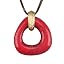 Red Triangle Necklace