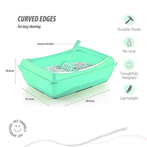 Furany Lettiera per Gatti con Paletta, Disponibile...