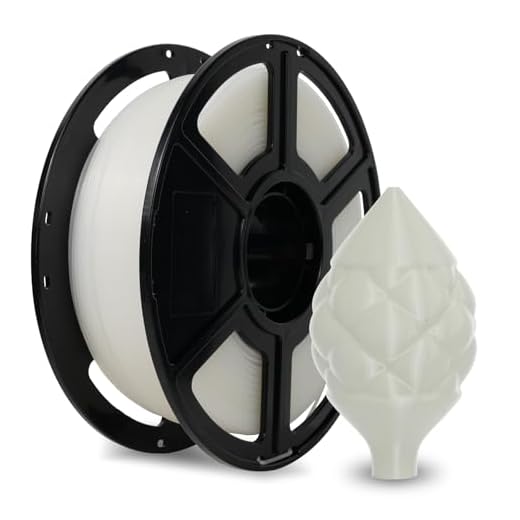 FLASHFORGE ABS Pro Filament 1.75mm Natural, 3D Printer Filament 1kg (2.2lbs) Spool-Dimensional Accuracy +/- 0.02mm, Hot Deformation Below 90℃, Great for Printing Heat-Resistant Functional Parts