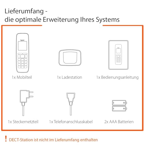 Téléphone DECT Gigaset E720HX contre l'arnaque téléphonique avec affichage