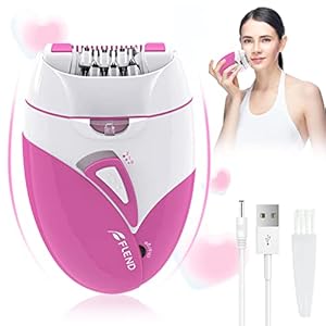 Epilators for Facial Hair Removal & Body Hair Removal, Rechargeable Lady Face Shaver, Electric Hair Removal Device Bikini Trimmer for Arm Leg Underarm
