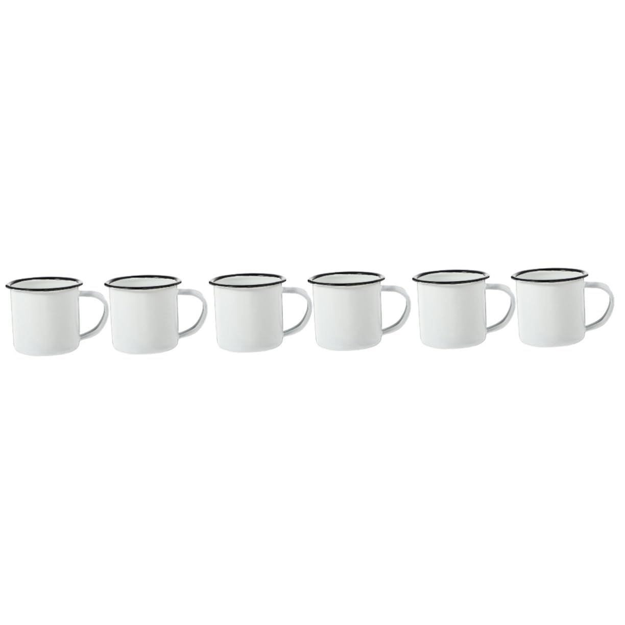 Mug émail rétro iplusmile tasses incassables et légères haute résistance à la chaleur pour bureau