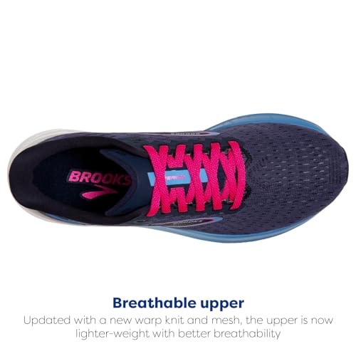 Brooks Women’s Hyperion Neutral Running Shoe - Peacoat/Open Air/Lilac Rose - 8.5 Medium