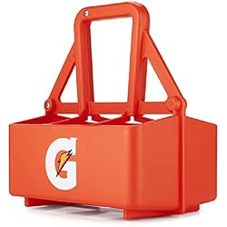 Gatorade Squeeze Bottle Holder (Holds 6 Bottles), Orange