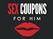Sex Coupons for Him: Sex Coupons Book and Vouchers: Sex Coupons Book for Him: Naughty Coupons for Him: This sex things for him the perfect romantic ... Perfect gift for men to your Valentine's Day