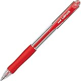 三菱鉛筆(Mitsubishi Pencil) 油性ボールペン ベリー楽ノック 0.7 赤 SN10007.15