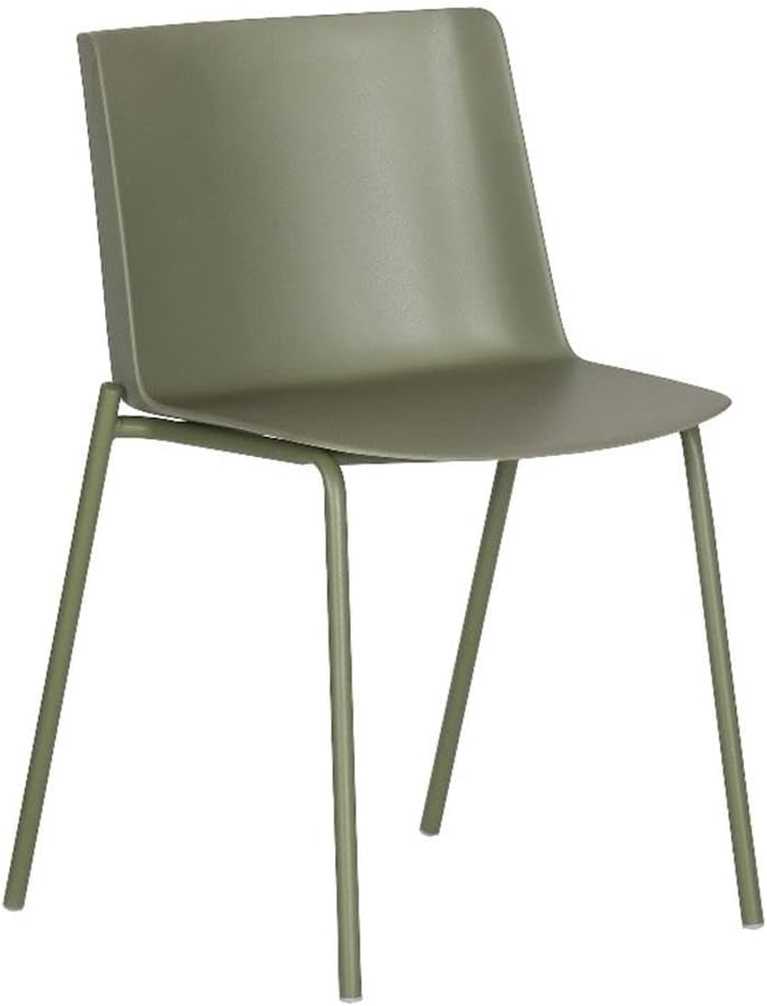 Moe's Home Collection Silla Outdoor Dining Chair Sage Green-Set of Two