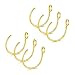 D.Bella Faux Septum Nose Ring, 20G Faux Piercing Jewelry 8mm Gold Fake Nose Ring Hoop for Faux Lip Septum Nose Ring Set