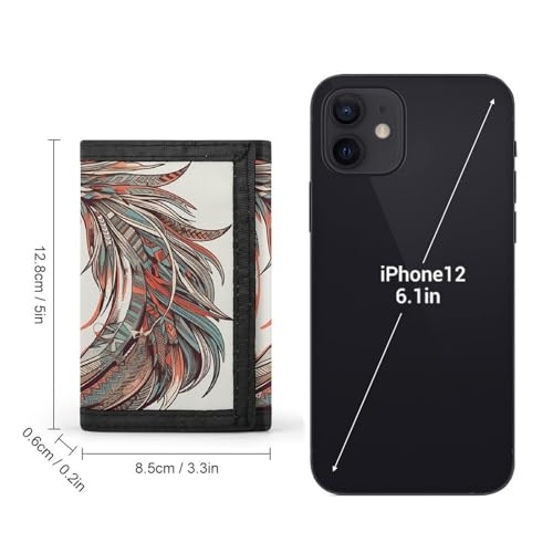 Cupid Arrow Love Horse Trifold Wallet for Men - Money Clip Slim Wallets with Multiple Card Slots Minimalist Small Front Pocket Wallet for Everyday Carry2