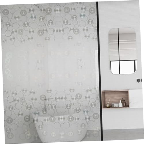 Película ventana privacidad estática blanca 100x45 cm miniatura 4