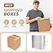 Simple Deluxe Insulated Shipping Boxes with Aluminum Foil Liner,Thermal Insulation Cold Pack Shipping Boxes for Frozen, Reusable Styrofoam Cooler Box, Small Mailing Box, 6’’X5’’X9’’ (Pack of 8)