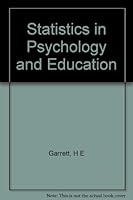 Statistics in Psychology and Education B003CMRSBM Book Cover