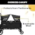 Delta Children - Jeep Evolve Stroller Wagon, Black
