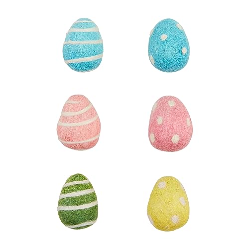 Mud Pie Laine feutrée printanière multicolore idée cadeau originale - 3