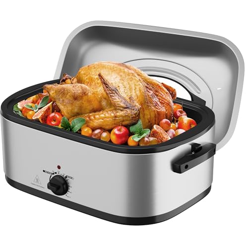 Sunvivi Electric Roaster Oven with Visible...