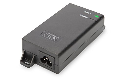 Injecteur DIGITUS PoE+ Gigabit Ethernet haute performance IEEE802.3at 48V