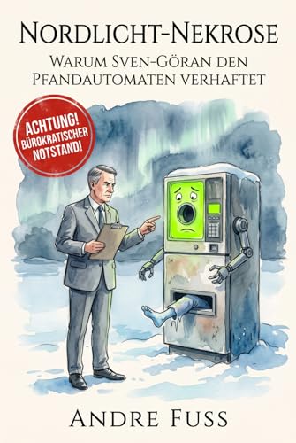 NORDLICHT-NEKROSE: Ein skandinavisches Requiem in dreifacher Ausfertigung und laktosefreier Finsternis (Alltag des blutigen Wahnsinns - Satirische Protokolle)