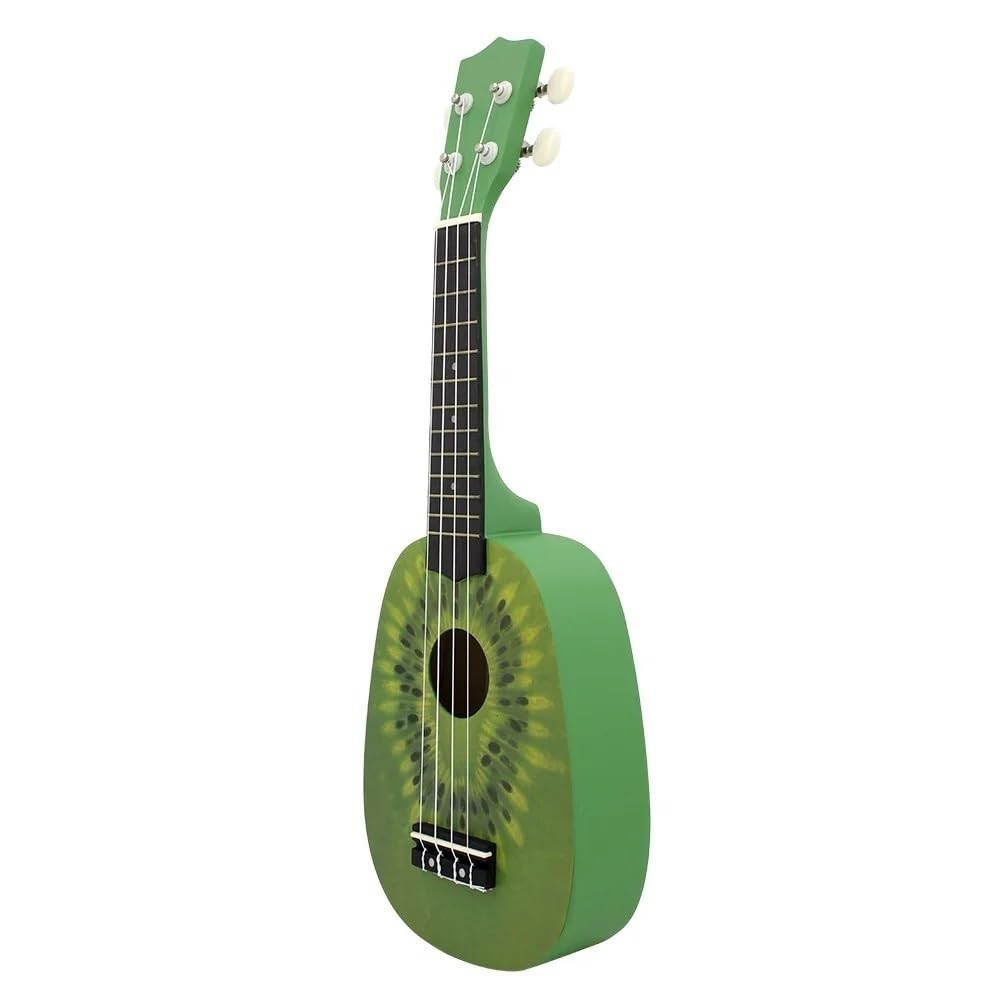 Kompakte akustische Akustik-Ukulele for Erwachsene, leichte 4-saitige Ukulele, Anfänger-Reise-Ukulele, kompakte Damen-Kleingitarre, tragbare Ukulele, geeignet for Studenten und Anfänger, einfach zu sp