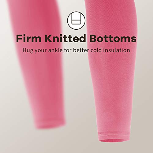 Image of MANCYFIT Thermal Leggings for Women Fleece Lined Pants Long Underwear Bottoms