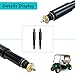 10L0L Golf Cart Front and Rear Shock Absorbers for EZGO TXT Golf Carts 1994+, Replaces OEM# 76418-G01, 70248-G01, 70324-G01, 76419-G01-2 PCS