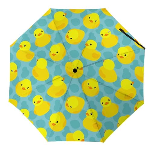 Parapluie automatique compact vache pliable avec toile haute densité