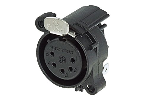 Neutrik NC5FAH Female 5 Pin XLR Chassis Connector