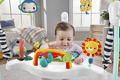 Fisher-Price Brinquedo e cadeira de Bebê Pula-Pula Selva