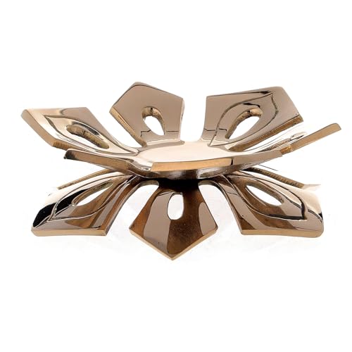 Flower-Shaped Candle Holder, 12 cm Diameter